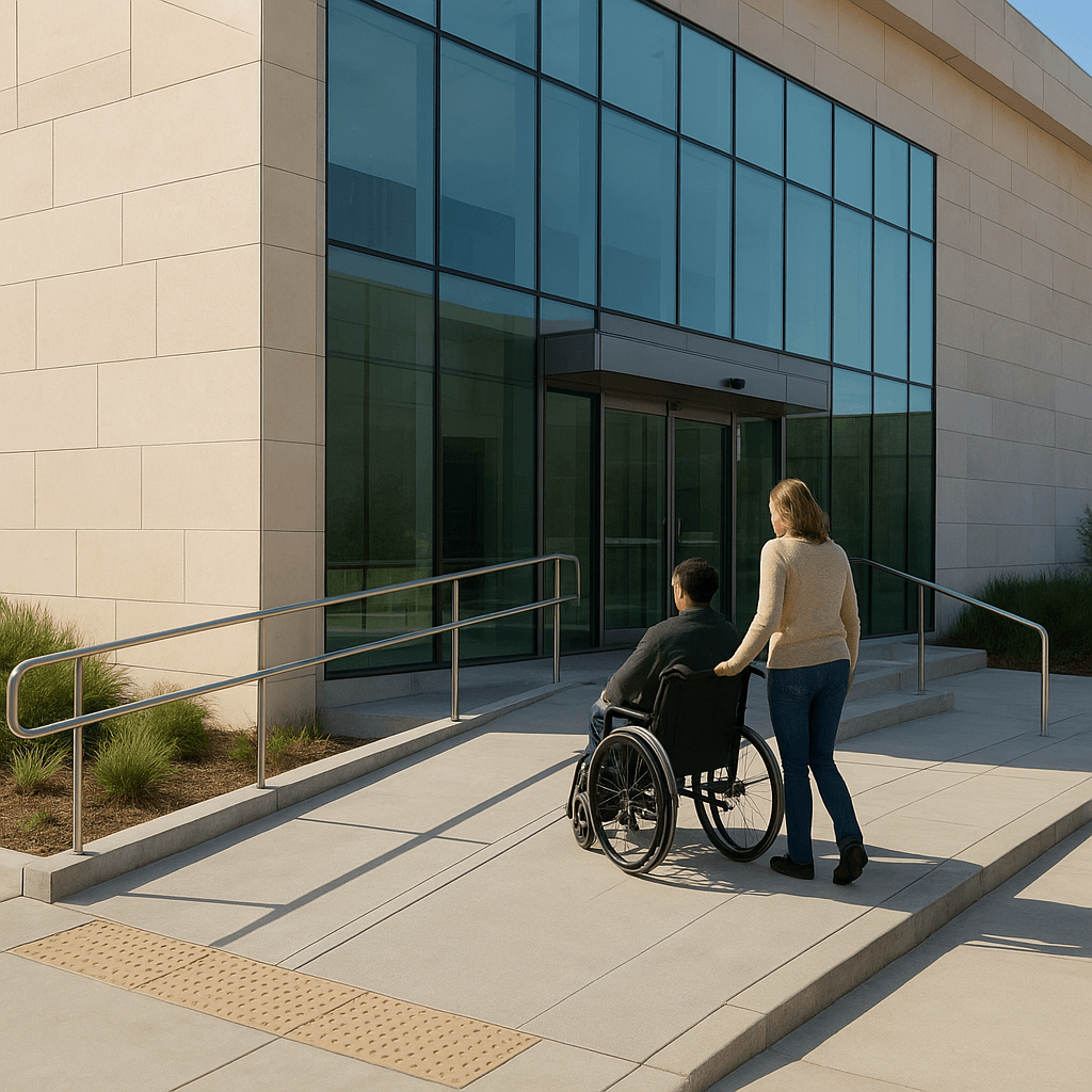 Toegankelijke entree